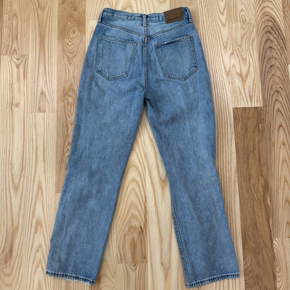 Denim Forum Aritzia The Joni High Rise Loose Button Fly Jeans Size 25 Inseam 28” - Picture 10 of 11